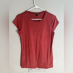 Express double front aligned t shirt